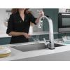 imageDelta Faucet Pivotal Touch Kitchen Faucet Chrome Chrome Kitchen Faucets with Pull Down Sprayer Kitchen Sink Faucet Touch Faucet for Kitchen Sink Delta Touch2O Technology Chrome 9193TDSTChrome