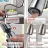 imageDelta Faucet Pivotal Touch Kitchen Faucet Chrome Chrome Kitchen Faucets with Pull Down Sprayer Kitchen Sink Faucet Touch Faucet for Kitchen Sink Delta Touch2O Technology Chrome 9193TDSTChrome
