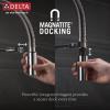 imageDelta Faucet Trinsic Pro SingleHandle Spring Spout Touch Kitchen Sink Faucet with Pull Down Sprayer Touch2O Technology and Magnetic Docking Spray Head Chrome 9659TDSTArctic Stainless