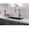 imageDelta Faucet Trinsic Pro VoiceIQ SingleHandle Touch Kitchen Sink Faucet with Pull Down Sprayer Alexa and Google Assistant Voice Activated Smart Home Black Stainless