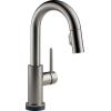 imageDelta Faucet Trinsic Touch Bar Faucet with Touchless Technology Bar Faucet with Pull Down Sprayer Gold Bar Sink Faucet Prep Sink Faucet Wet Bar Faucet Champagne Bronze 9959TLCZDSTBlack Stainless
