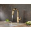 imageDelta Faucet Trinsic Touch Bar Faucet with Touchless Technology Bar Faucet with Pull Down Sprayer Gold Bar Sink Faucet Prep Sink Faucet Wet Bar Faucet Champagne Bronze 9959TLCZDSTBlack Stainless