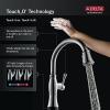imageDelta Faucet Trinsic Touch Bar Faucet with Touchless Technology Bar Faucet with Pull Down Sprayer Gold Bar Sink Faucet Prep Sink Faucet Wet Bar Faucet Champagne Bronze 9959TLCZDSTBlack Stainless