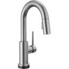 imageDelta Faucet Trinsic Touch Bar Faucet with Touchless Technology Bar Faucet with Pull Down Sprayer Gold Bar Sink Faucet Prep Sink Faucet Wet Bar Faucet Champagne Bronze 9959TLCZDSTArctic Stainless