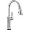 imageDelta Renaldi Kitchen Faucet with Pull Down Sprayer Brushed Nickel Kitchen Sink Faucet Delta ProClean Lumicoat Champagne Bronze 9184TLCZPRDSTArctic Stainless