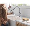 imageDelta Renaldi Kitchen Faucet with Pull Down Sprayer Brushed Nickel Kitchen Sink Faucet Delta ProClean Lumicoat Champagne Bronze 9184TLCZPRDSTArctic Stainless