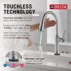 imageDelta Renaldi Kitchen Faucet with Pull Down Sprayer Brushed Nickel Kitchen Sink Faucet Delta ProClean Lumicoat Champagne Bronze 9184TLCZPRDSTArctic Stainless