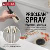 imageDelta Renaldi Kitchen Faucet with Pull Down Sprayer Brushed Nickel Kitchen Sink Faucet Delta ProClean Lumicoat Champagne Bronze 9184TLCZPRDSTLumicoat Polished Nickel