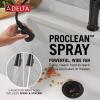 imageDelta Renaldi Kitchen Faucet with Pull Down Sprayer Brushed Nickel Kitchen Sink Faucet Delta ProClean Lumicoat Champagne Bronze 9184TLCZPRDSTMatte Black