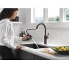imageDelta Renaldi Kitchen Faucet with Pull Down Sprayer Brushed Nickel Kitchen Sink Faucet Delta ProClean Lumicoat Champagne Bronze 9184TLCZPRDSTVenetian Bronze