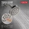 imageDelta T14235 Saylor Monitor 14 Series Single Function Pressure Balanced Shower Only  Less RoughIn Valve  Matte BlackStainless