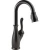 imageDelta 9678TDST Leland Deck Mounted Single Handle PullDown Bar Faucet with Touch Clean Touch2O MagnaTite Docking and Diamond Seal Technology  SpotShield StainlessVenetian Bronze