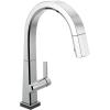 imageDelta Faucet Pivotal Touch Kitchen Faucet Chrome Chrome Kitchen Faucets with Pull Down Sprayer Kitchen Sink Faucet Touch Faucet for Kitchen Sink Delta Touch2O Technology Chrome 9193TDSTChrome