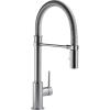 imageDelta Faucet Trinsic Pro SingleHandle Spring Spout Touch Kitchen Sink Faucet with Pull Down Sprayer Touch2O Technology and Magnetic Docking Spray Head Chrome 9659TDSTArctic Stainless