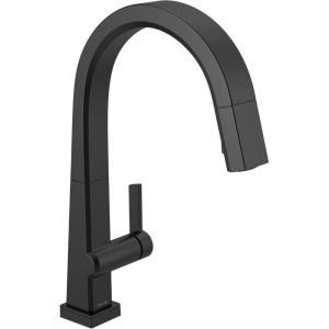 imageDelta Faucet Pivotal Touch Kitchen Faucet Chrome Chrome Kitchen Faucets with Pull Down Sprayer Kitchen Sink Faucet Touch Faucet for Kitchen Sink Delta Touch2O Technology Chrome 9193TDSTMatte Black