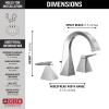 imageDelta Faucet 35546PRMPUDST Trillian Bathroom Faucet Lumicoat Chrome