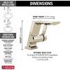 imageDelta Faucet 599PNPRLPUDST Pivotal Bar Faucet Lumicoat Polished Nickel