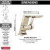 imageDelta Faucet 599PNPRMPUDST Pivotal Bar Faucet Lumicoat Polished Nickel