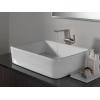 imageDelta Faucet 799SSPRDST Pivotal Single Hole Lumicoat Stainless