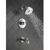 imageDelta Faucet Trinsic 14 Series SingleFunction Tub and Shower Trim Kit with SingleSpray H2Okinetic Shower Head Champagne Bronze T14459CZ Valve Not IncludedChrome
