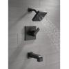 imageDelta T14467BL Ara Shower Faucet Without Rough Matte BlackChrome