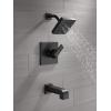 imageDelta T14467BL Ara Shower Faucet Without Rough Matte BlackMatte Black