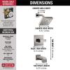 imageDelta T14467BL Ara Shower Faucet Without Rough Matte BlackStainless