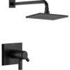 imageDelta T17T299BL Pivotal Shower Faucet Matte BlackMatte Black