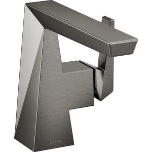 imageDelta Faucet 543KSPRMPUDST Trillian Lavatory Lumicoat Black Stainless