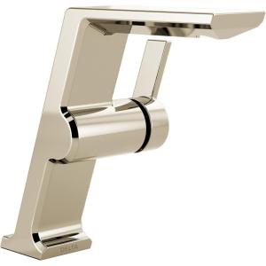 imageDelta Faucet 699PNPRDST Pivotal Single Hole Lumicoat Polished Nickel