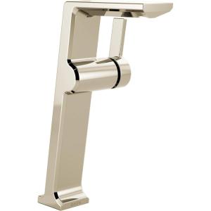 imageDelta Faucet 799PNPRDST Pivotal Single Hole Lumicoat Polished Nickel