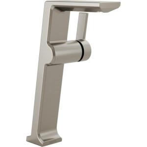 imageDelta Faucet 799SSPRDST Pivotal Single Hole Lumicoat Stainless