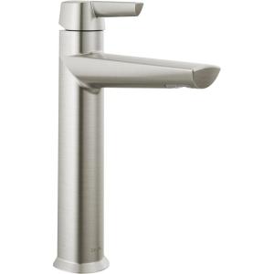 imageDelta Faucet Galeon Single Hole Bathroom Faucet Chrome Bathroom Faucets for Sink 1 Hole Single Handle Bathroom Sink Faucet Diamond Seal Technology Lumicoat Chrome 671PRDSTLumicoat Stainless