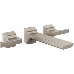 imageDelta Faucet T3599LFSSPRWL Pivotal WallMount Lumicoat Stainless