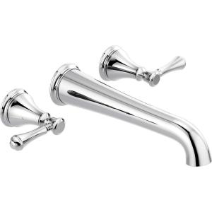 imageDelta Faucet Traditional WallMounted Tub Filler  T5797RBWL  Classic Bathtub Faucet ampamp Handles  Bathroom Fixtures  Venetian Bronze Valve Sold SeparatelyChrome