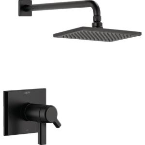 imageDelta T17T299BL Pivotal Shower Faucet Matte BlackMatte Black