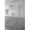 imageDELTA FAUCET T27897 Chrome Cassidy Traditional Monitor 17 Series Valve Trim with 3Setting Integrated Diverter