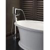 imageDELTA FAUCET T4768BLFL Tub Filler with Handshower FloorMount Matte BlackStainless