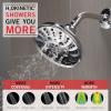 imageDELTA FAUCET faucet 52669 H2Okinetic 5Setting Raincan Shower head Chrome