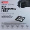imageDelta 25897LF Esato 12 GPM Two Handle Centerset Bathroom Faucet with Push PopUp Drain Assembly  Matte BlackMatte Black