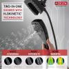 imageDelta 58474BL Universal Hand Shower 175 GPM Water Flow Matte BlackMatte Black