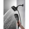 imageDelta 58474BL Universal Hand Shower 175 GPM Water Flow Matte BlackMatte Black