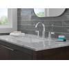 imageDelta Albion Brushed Gold Bathroom Faucet 3 Hole 8 Inch Widespread Bathroom Sink Faucet for Vanity Metal PushPop Drain Assembly Champagne Bronze 35855LFCZChrome
