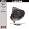 imageDelta Faucet 3Spray TouchClean Shower Head Venetian Bronze RP34355RB5