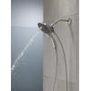 imageDelta Faucet 4Spray In2ition Dual Shower Head with Handheld Spray Brushed Nickel Shower Head with Hose Handheld Shower Heads Showerheads ampamp Handheld Showers Stainless 58467SSStainless