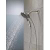 imageDelta Faucet 4Spray In2ition Dual Shower Head with Handheld Spray Brushed Nickel Shower Head with Hose Handheld Shower Heads Showerheads ampamp Handheld Showers Stainless 58467SSChrome