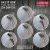 imageDelta Faucet 4Spray In2ition Dual Shower Head with Handheld Spray Brushed Nickel Shower Head with Hose Handheld Shower Heads Showerheads ampamp Handheld Showers Stainless 58467SSStainless