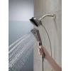 imageDelta Faucet 4Spray In2ition Dual Shower Head with Handheld Spray Brushed Nickel Shower Head with Hose Handheld Shower Heads Showerheads ampamp Handheld Showers Stainless 58467SSChrome