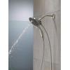 imageDelta Faucet 4Spray In2ition Dual Shower Head with Handheld Spray Brushed Nickel Shower Head with Hose Handheld Shower Heads Showerheads ampamp Handheld Showers Stainless 58467SSStainless