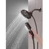 imageDelta Faucet 5Spray In2ition 2in1 Dual Hand Held Shower Head with Hose Oil Rubbed Bronze 58620RB25PK